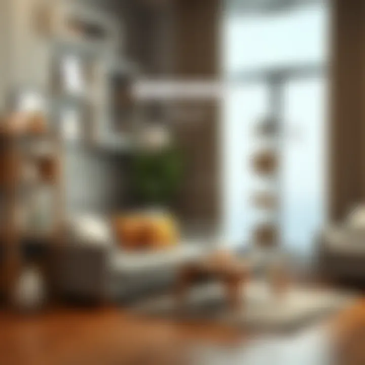 Diagram showing materials and their sound insulation properties