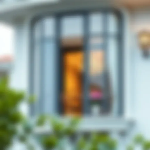 Elegant Glass-Enclosed Balcony Beautifully enclosed balcony with glass panels