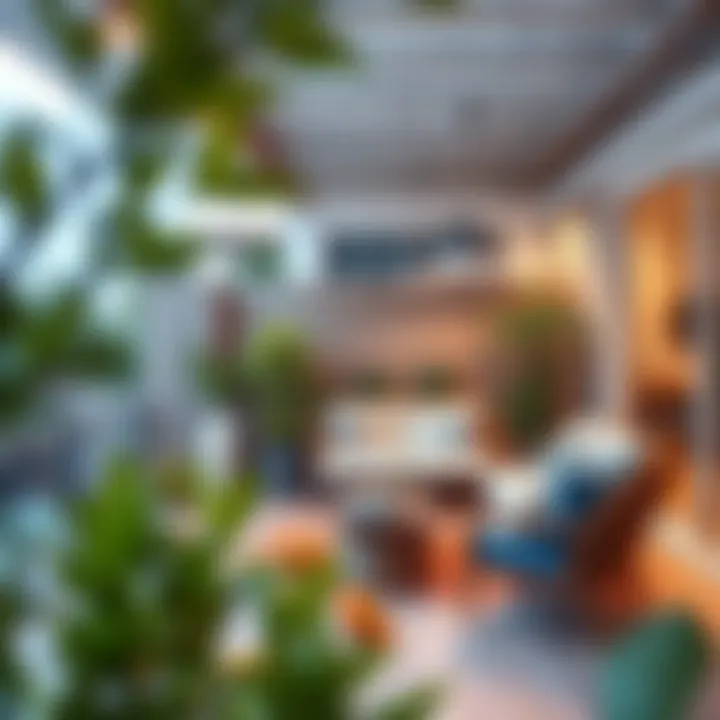 Incorporating Outdoor Furniture Stylish outdoor furniture set for indoor integration.