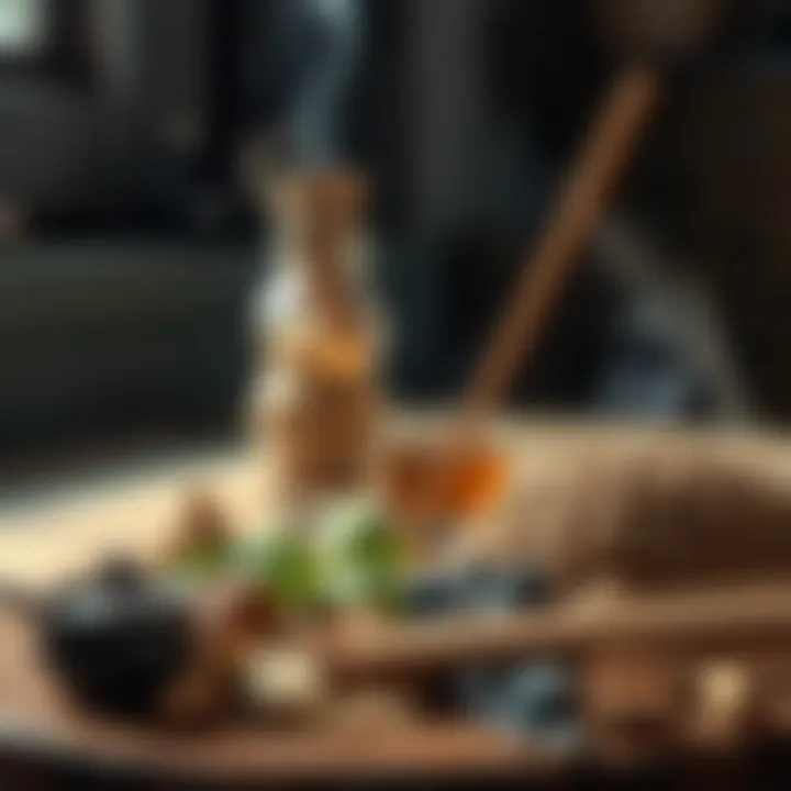 Natural ingredients used in incense making