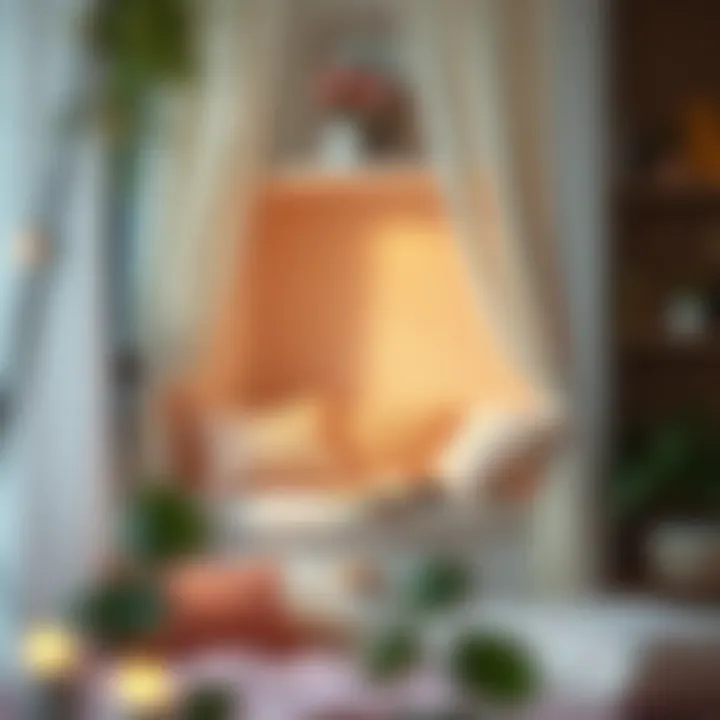 Cozy Reading Nook for Encouraging Imagination A cozy reading nook in a child's room with soft cushions