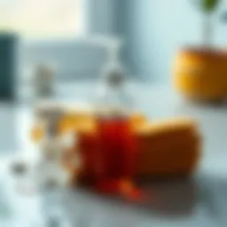 Cleaning solution for removing paint from glass