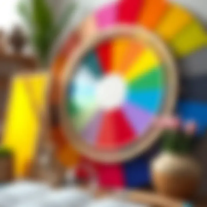 Color Wheel Color wheel showcasing the relationships between colors