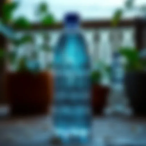 Creative reuse of plastic bottles