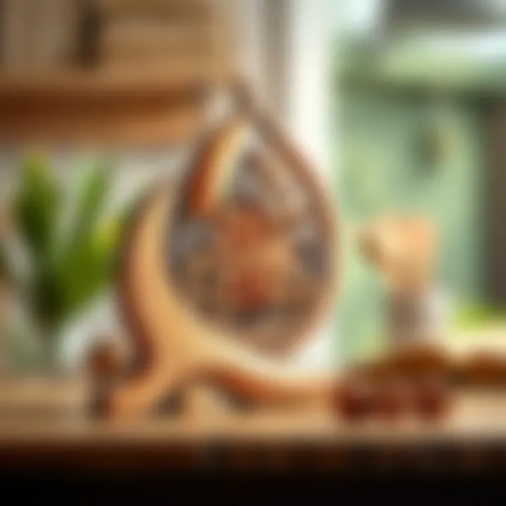 Exquisite Wooden Art Piece A beautifully crafted wooden art piece created with a scroll saw.