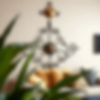 Artistic iron wall art