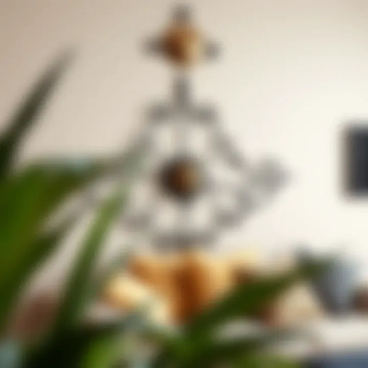 Artistic iron wall art