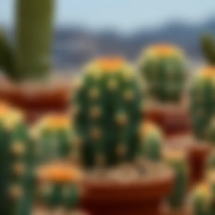 Common Diseases in Spiny Cacti A detailed diagram highlighting the common diseases affecting spiny cacti