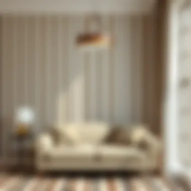 Elegant stripes pattern showcasing a sophisticated atmosphere