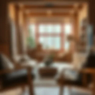 A variety of wooden materials used in furniture making.