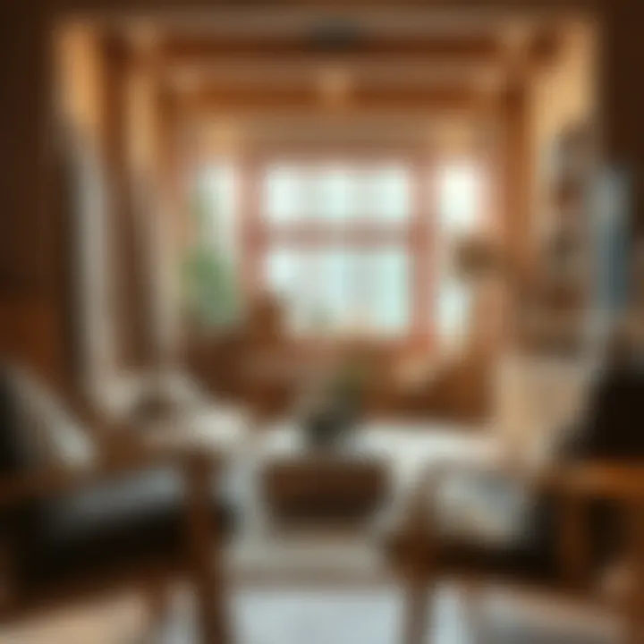 A variety of wooden materials used in furniture making.