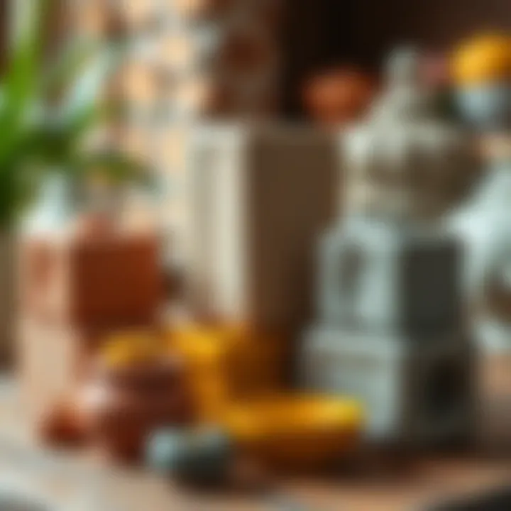 Artistic Clay Options Clay blocks in various colors arranged artistically