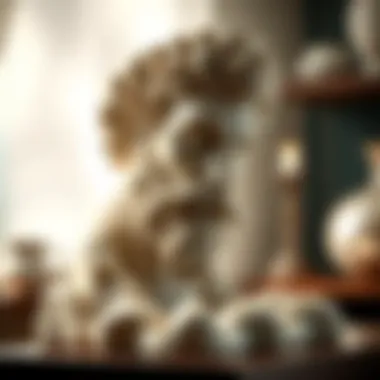 Intricate Sculpture Example A finished sculpture showcasing intricate details