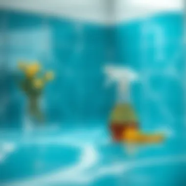 Application Techniques for Stain Removal Stepwise guide showcasing stain removal application