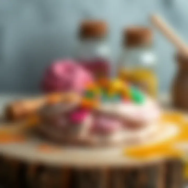 Colorful pigments and additives for enhancing ceramic dough