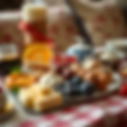 Traditional Turkish Dessert Platter A beautifully arranged traditional Turkish dessert platter showcasing various sweet delicacies.