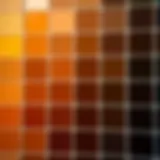 A spectrum of brown shades illustrating the depth of the color