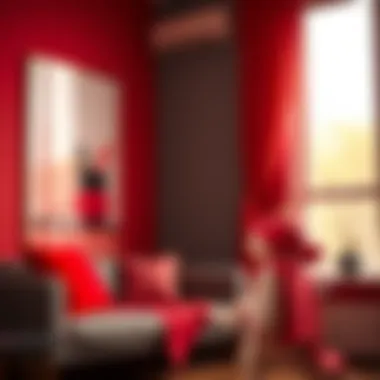 Creative Red Fashion Combinations Fashion ensemble featuring red and complementary colors