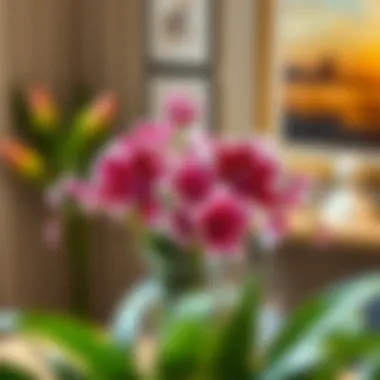 Elegant Decorative Arrangement with Kokina A decorative arrangement featuring Kokina flowers in a stylish vase.