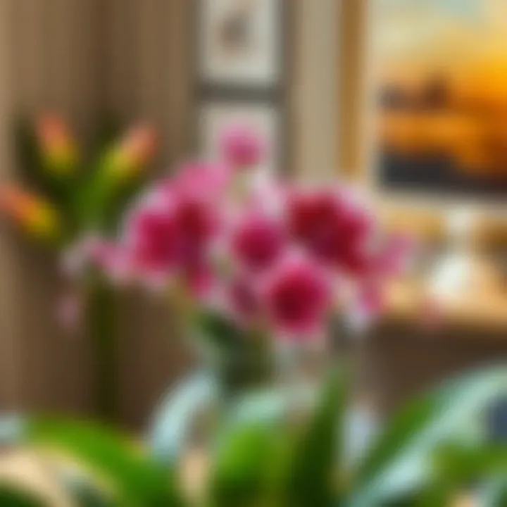 Elegant Decorative Arrangement with Kokina A decorative arrangement featuring Kokina flowers in a stylish vase.