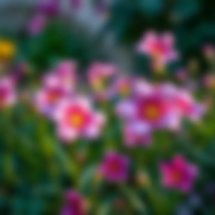 Kokina Flowers in a Serene Garden A serene garden setting highlighting the Kokina flowers in bloom.