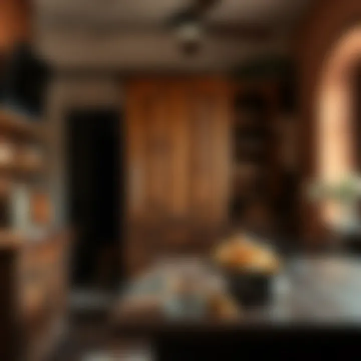 Artisan Craftsmanship with Dark Brown Tones Rich brown tones in handcrafted furniture