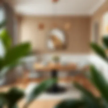 Creative table layout ideas for small dining areas