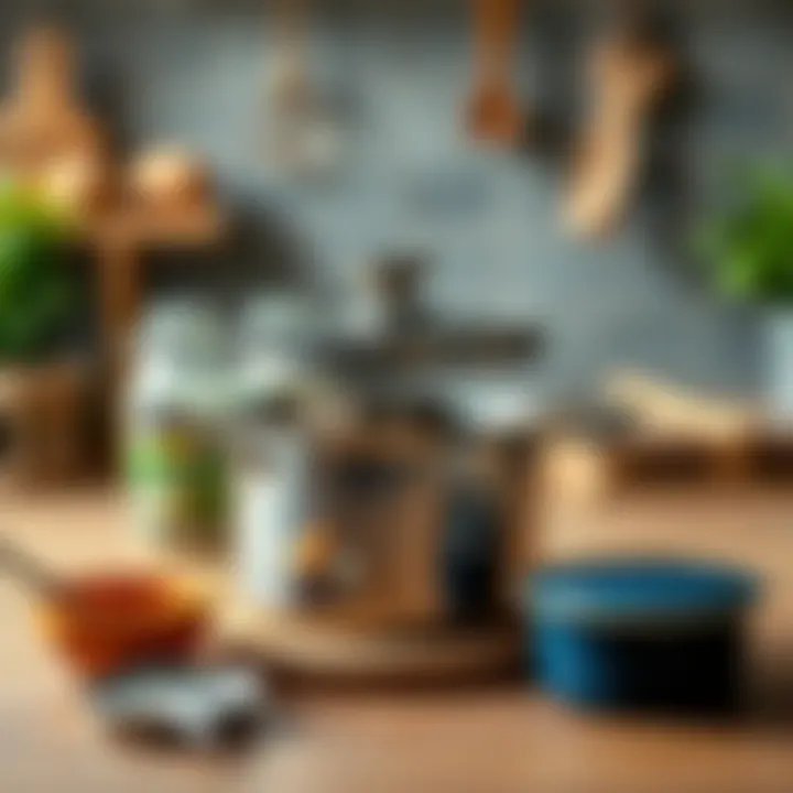 Utilizing materials for easy pot separation