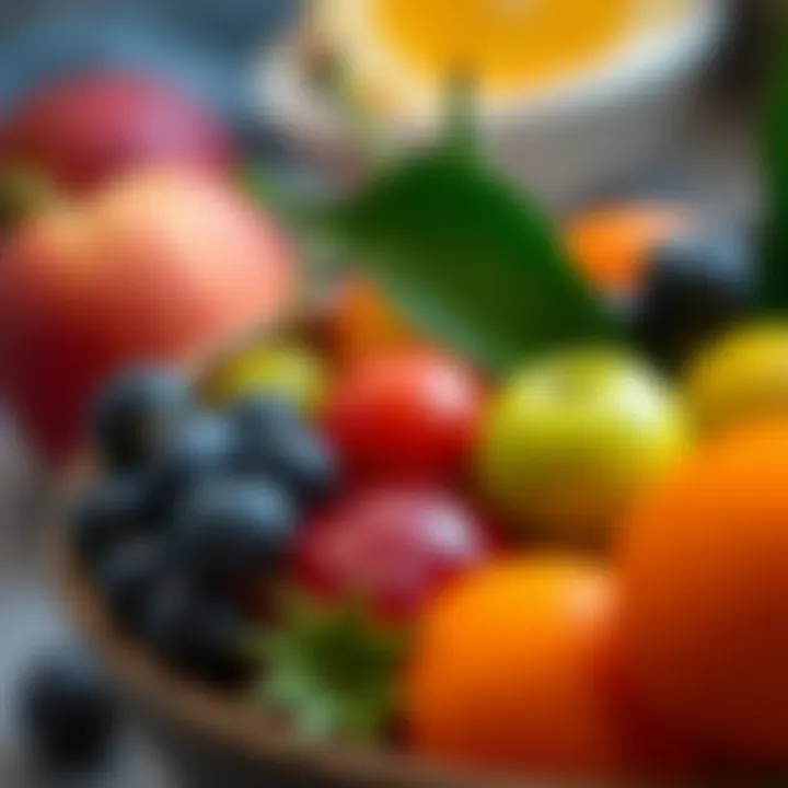 Close-Up of Colorful Fruits Close-up of colorful fruits arranged aesthetically in a bowl