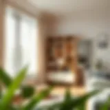 A clean space free from mildew odor