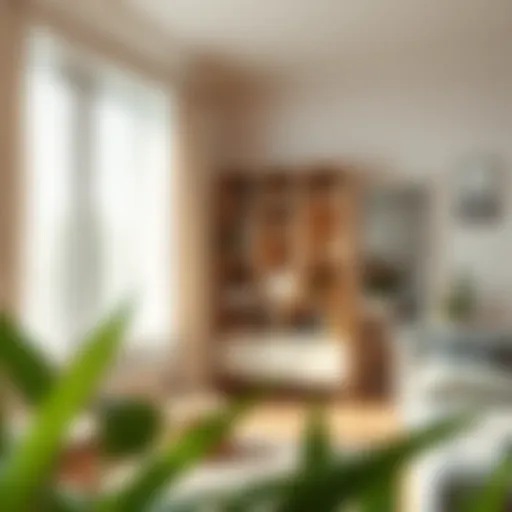 A clean space free from mildew odor