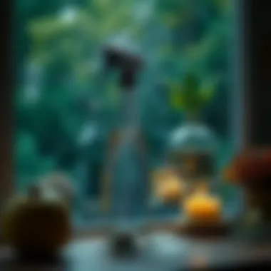 Natural ingredients for window cleaning