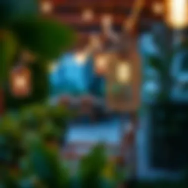 Creative DIY lighting for outdoor spaces