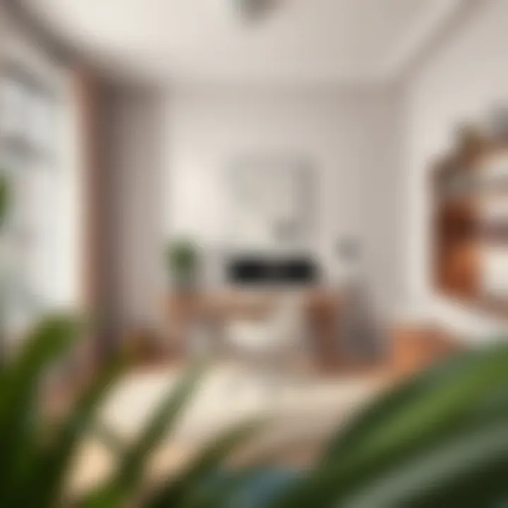 Functional and stylish home office space