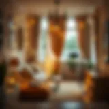 Cozy small room with layered lighting