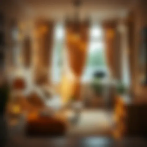 Cozy small room with layered lighting