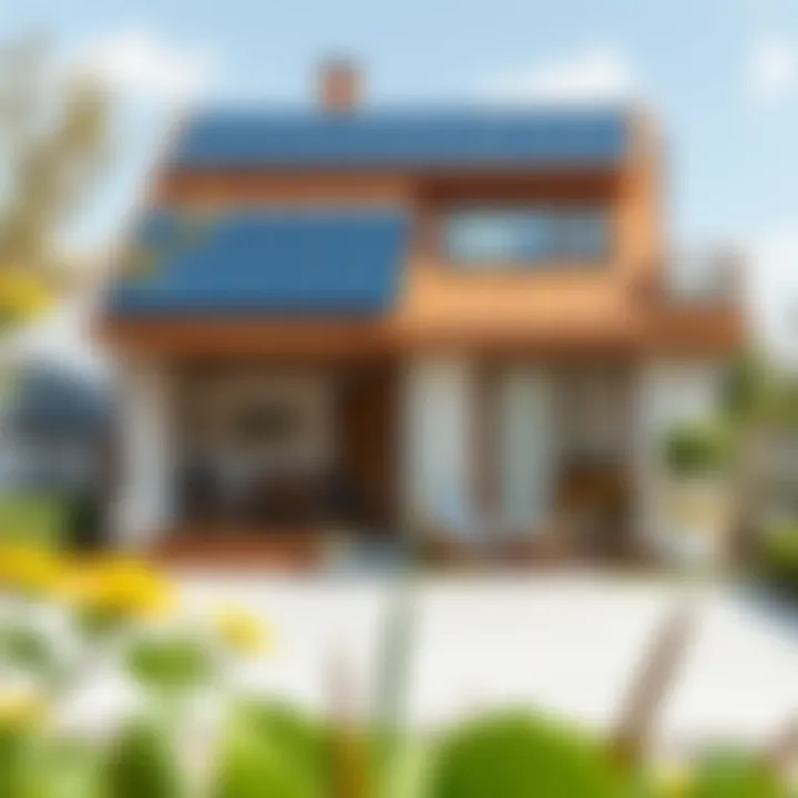 Efficient Use of Solar Energy in Modern Homes Efficient solar energy usage in a modern home