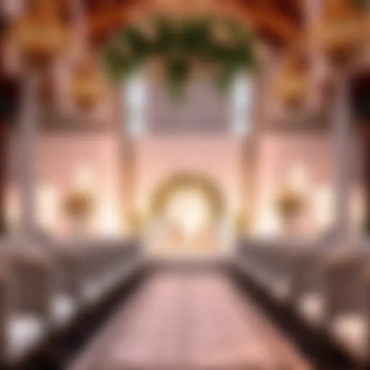 Luxurious Wedding Venue Luxurious wedding venue setup