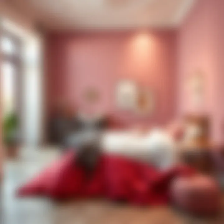 Cozy Harmony: Color Combinations for Bedrooms Cozy bedroom with a harmonious color combination