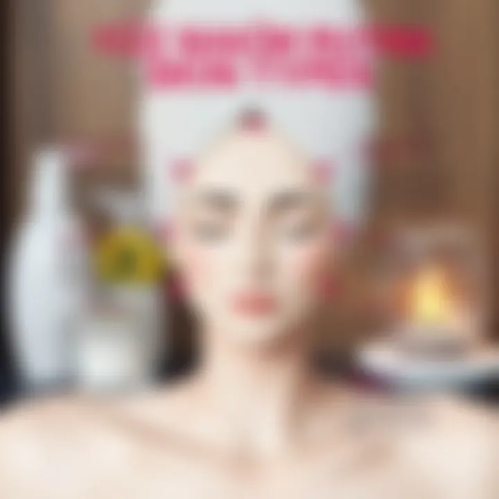 A diagram illustrating different skin types and their needs